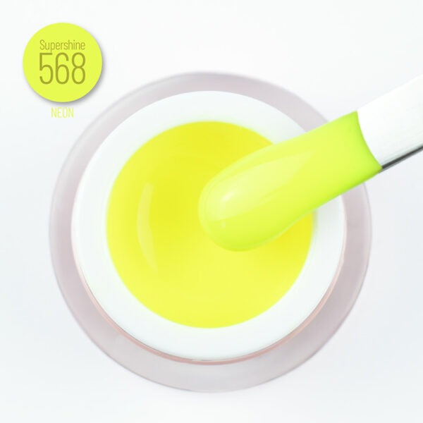 Moyra Supershine farebný gél 568 Vivid Yellow 5g