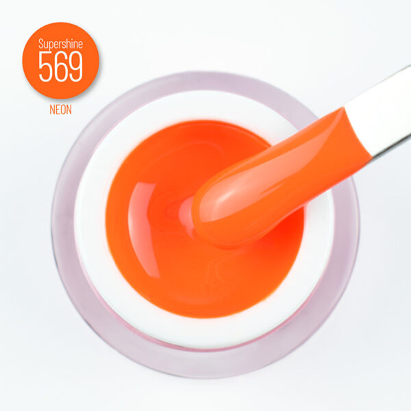 Moyra Supershine farebný gél 569 Vivid Orange 5g