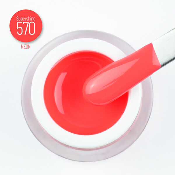 Moyra Supershine farebný gél 570 Vivid Red 5g