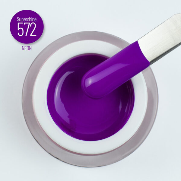 Moyra Supershine farebný gél 572 Vivid Purple 5g