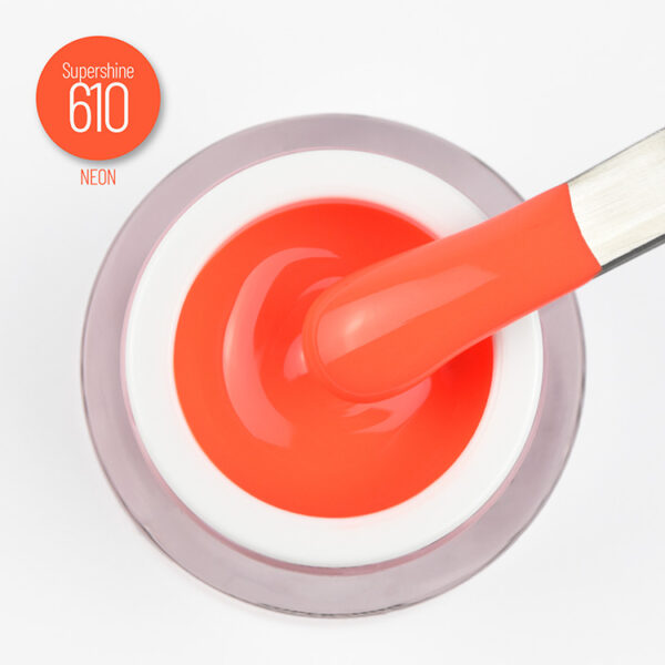Moyra Supershine farebný gél 609 Vivid Coral 5g