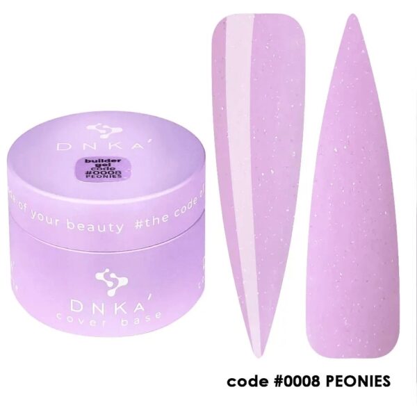 DNKa' Builder Gel 0008 Peonies 30ml