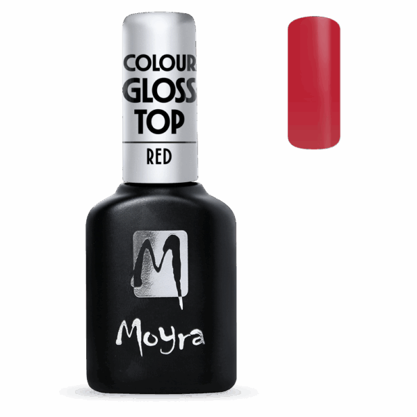 Moyra Colour gloss Top UV Gél-lak č. 03 Red