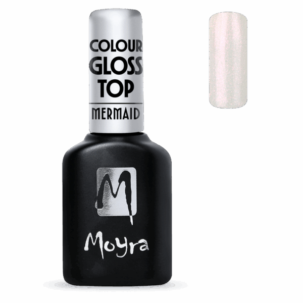 Moyra Colour gloss Top UV Gél-lak č. 01 Mermaid