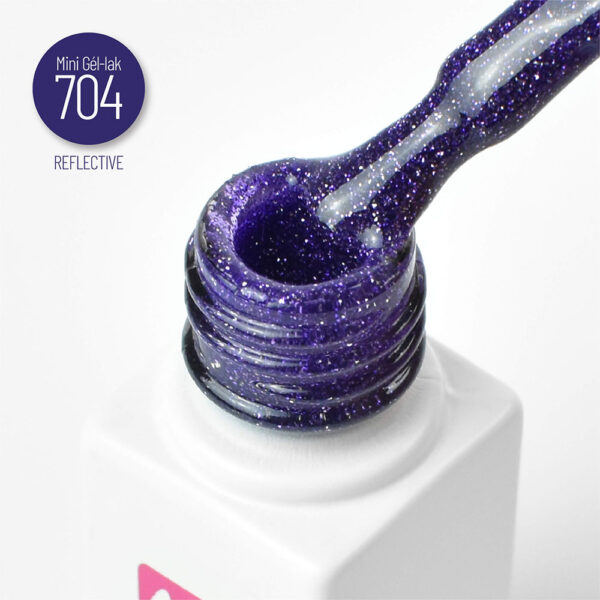 Moyra Mini Gél-lak č. 704 5,5ml Reflective