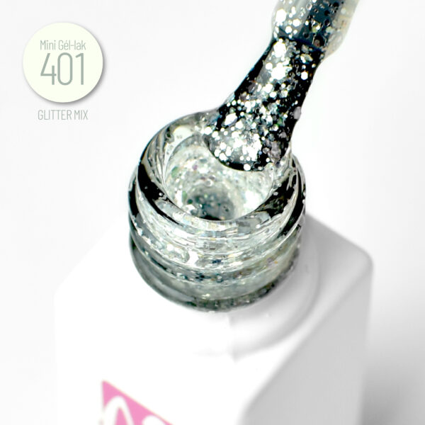 Moyra Mini Gél-lak č. 401 5,5ml Glitter mix