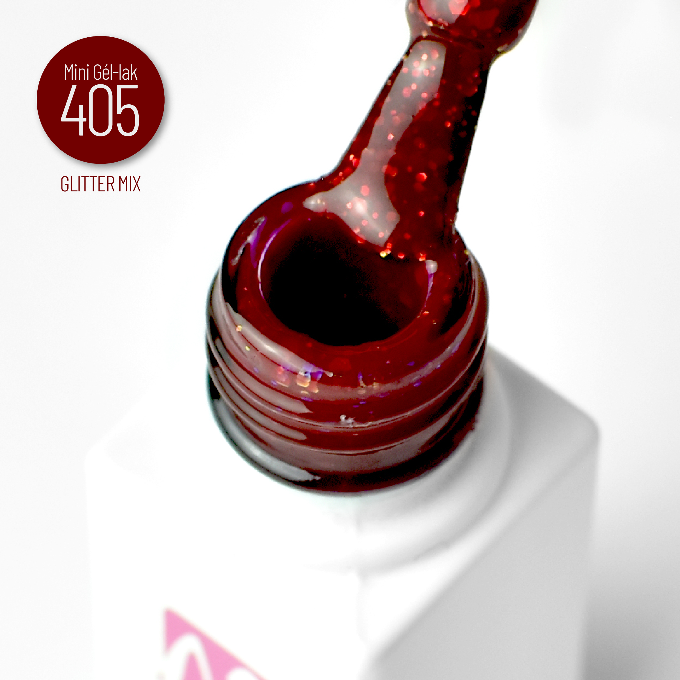 Moyra Mini Gél-lak č. 405 5,5ml Glitter mix