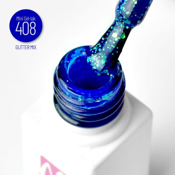 Moyra Mini Gél-lak č. 408 5,5ml Glitter mix