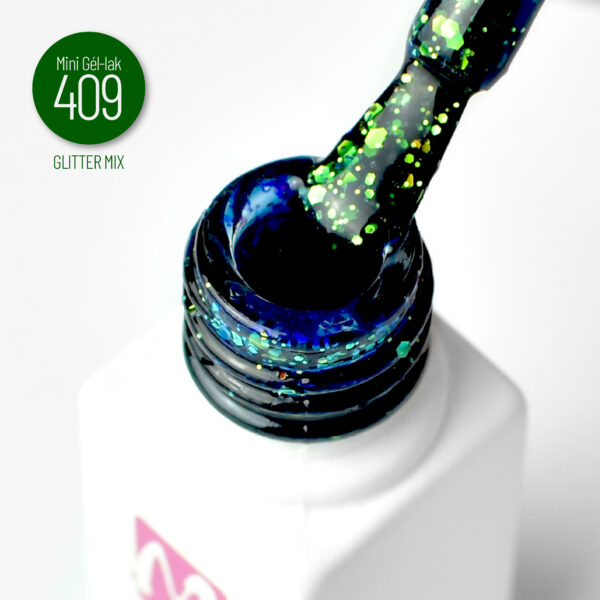 Moyra Mini Gél-lak č. 409 5,5ml Glitter mix