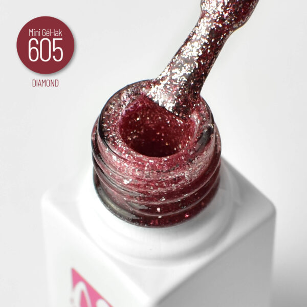 Moyra Mini Gél-lak č. 605 5,5ml Diamond