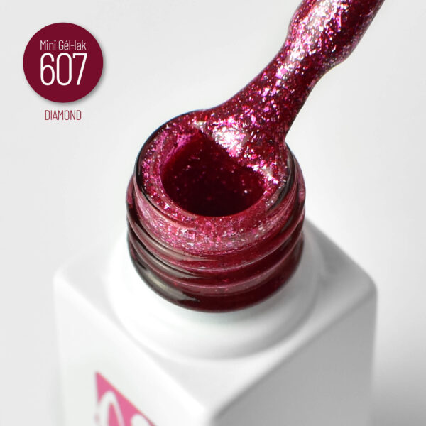 Moyra Mini Gél-lak č. 607 5,5ml Diamond