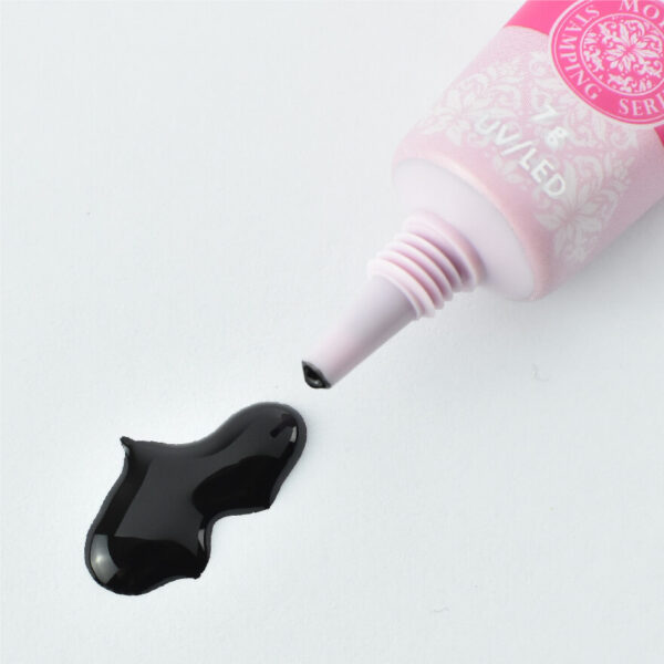Moyra Stamping and painting gél 7g - 07 Black