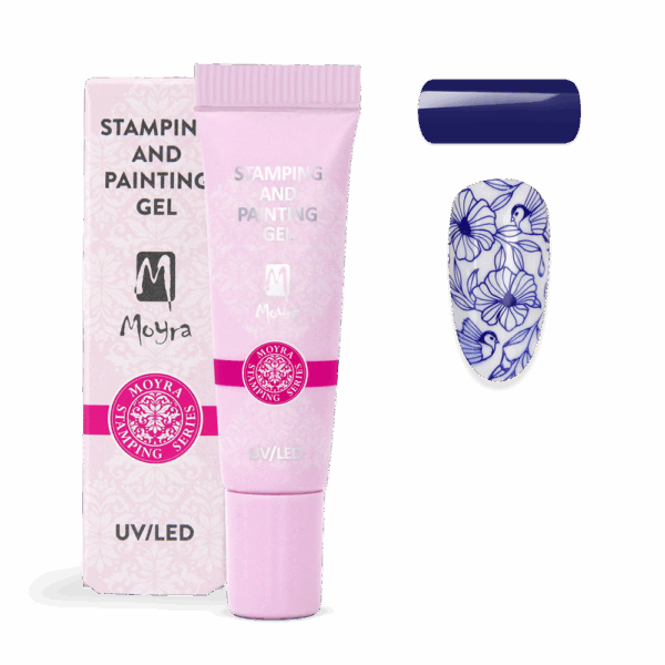 Moyra Stamping and painting gél 7g - 06 Blue - Image 2