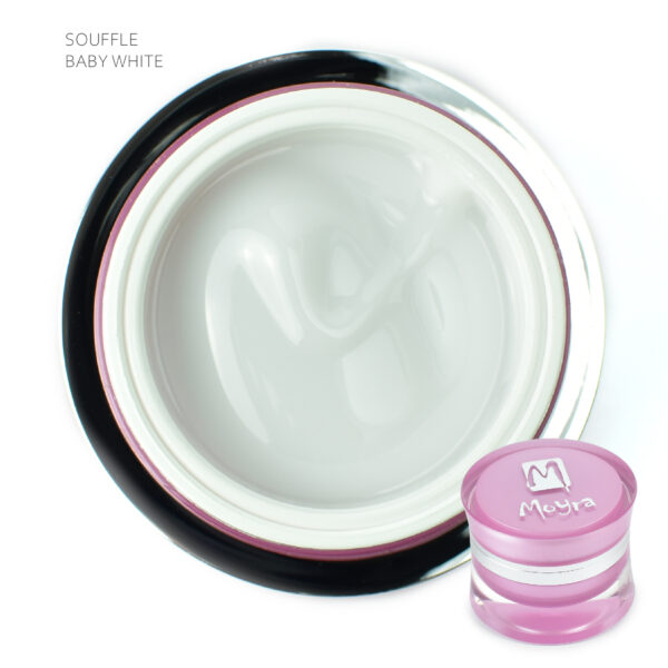 Moyra UV Gél Souffle Baby White