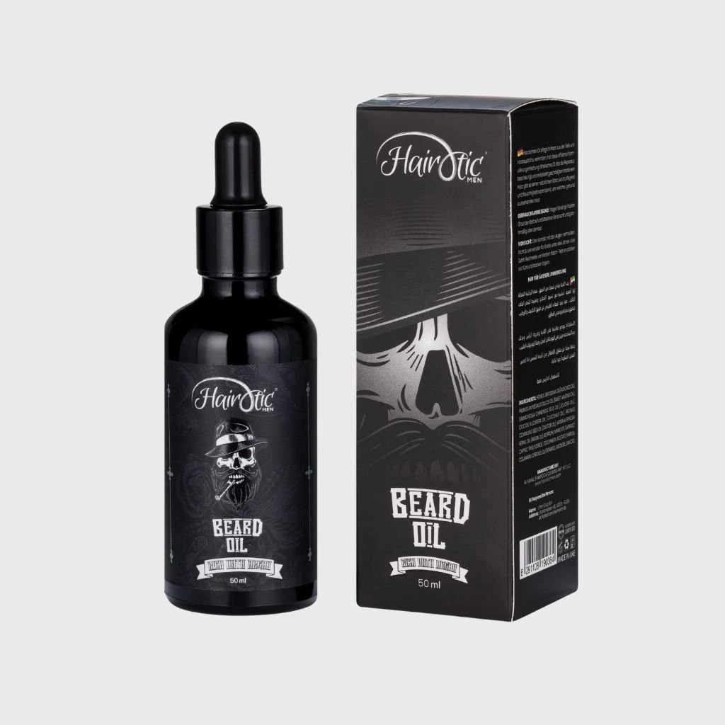 Hairotic olej na bradu vyživujúci olej na podporu rastu 50 ml