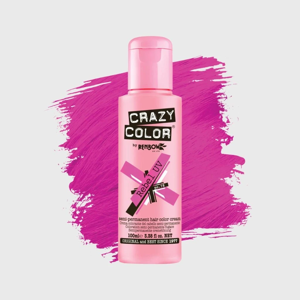 Crazy Color Crazy Color Rebel UV No.78 farba na vlasy 100 ml