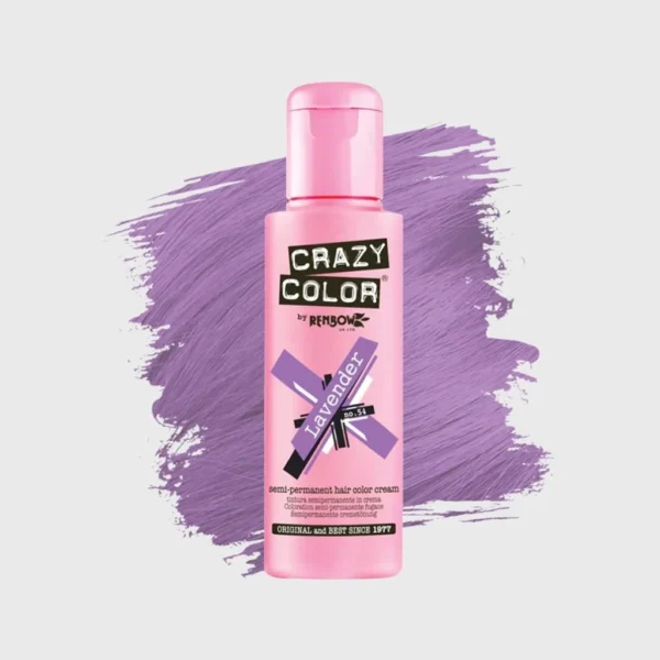 Crazy Color Lavender No.55 farba na vlasy 100 ml