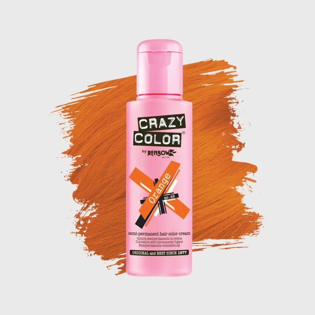Crazy Color Orange No.60 farba na vlasy 100 ml