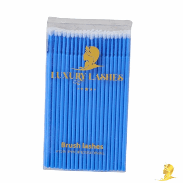 Luxury Lashes Mini tyčinky na čistenie očných rias 100ks