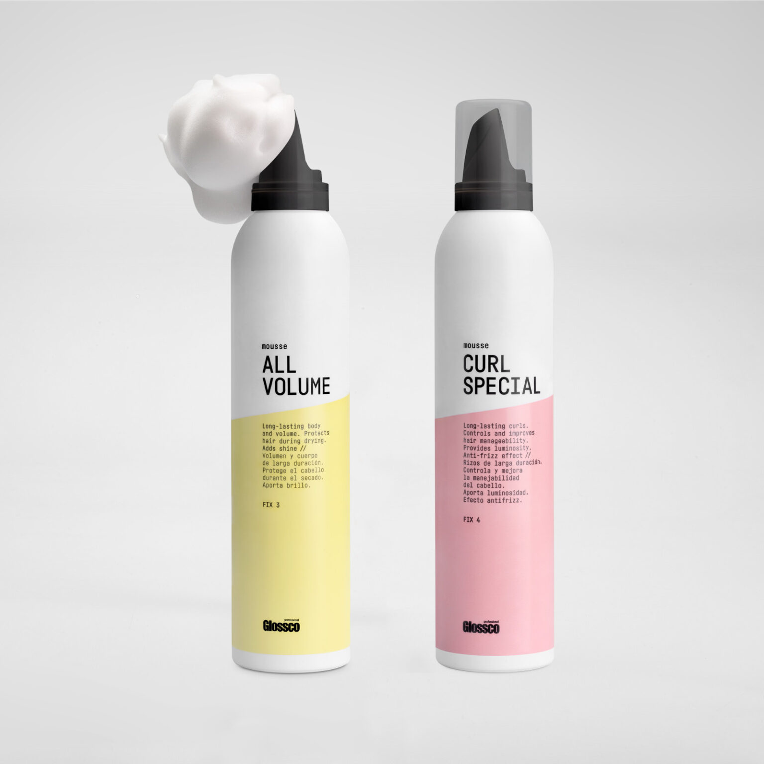 Glossco tužidlo All Volume mousse 3 - 300 ml – Obrázok 2