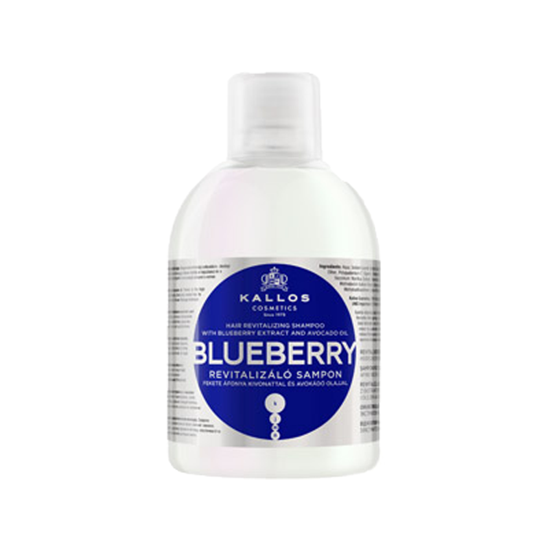 Kallos 1156 revitalizačný šampón BLUEBERRY 1000ml