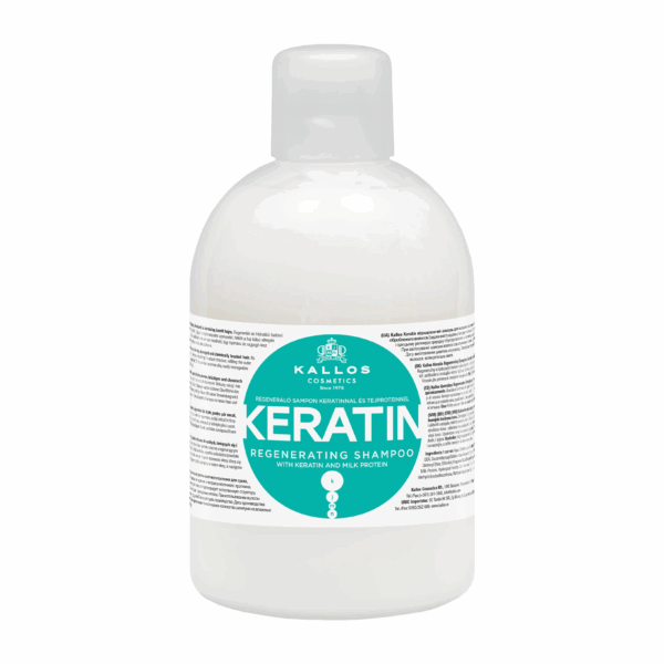 Kallos 0843 KJMN šampón s keratínom a mliečnym proteínom KERATIN 1000ml