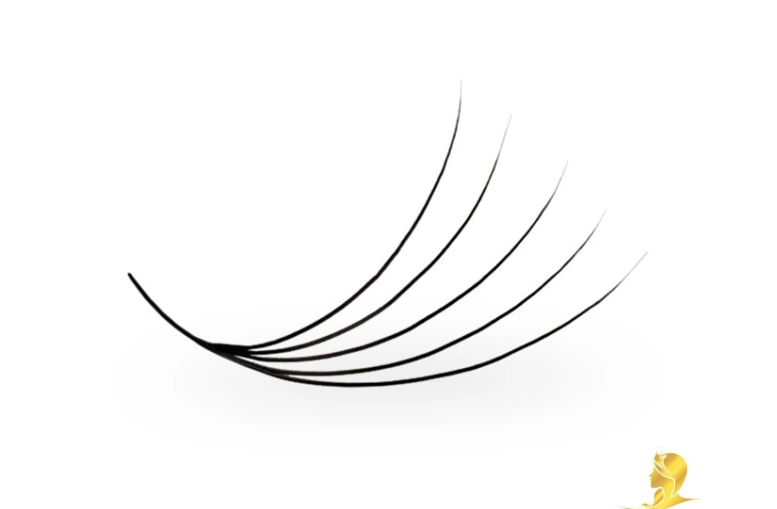 Luxury Lashes Prémium Hotové Vejáriky sypané 1000ks, 5D