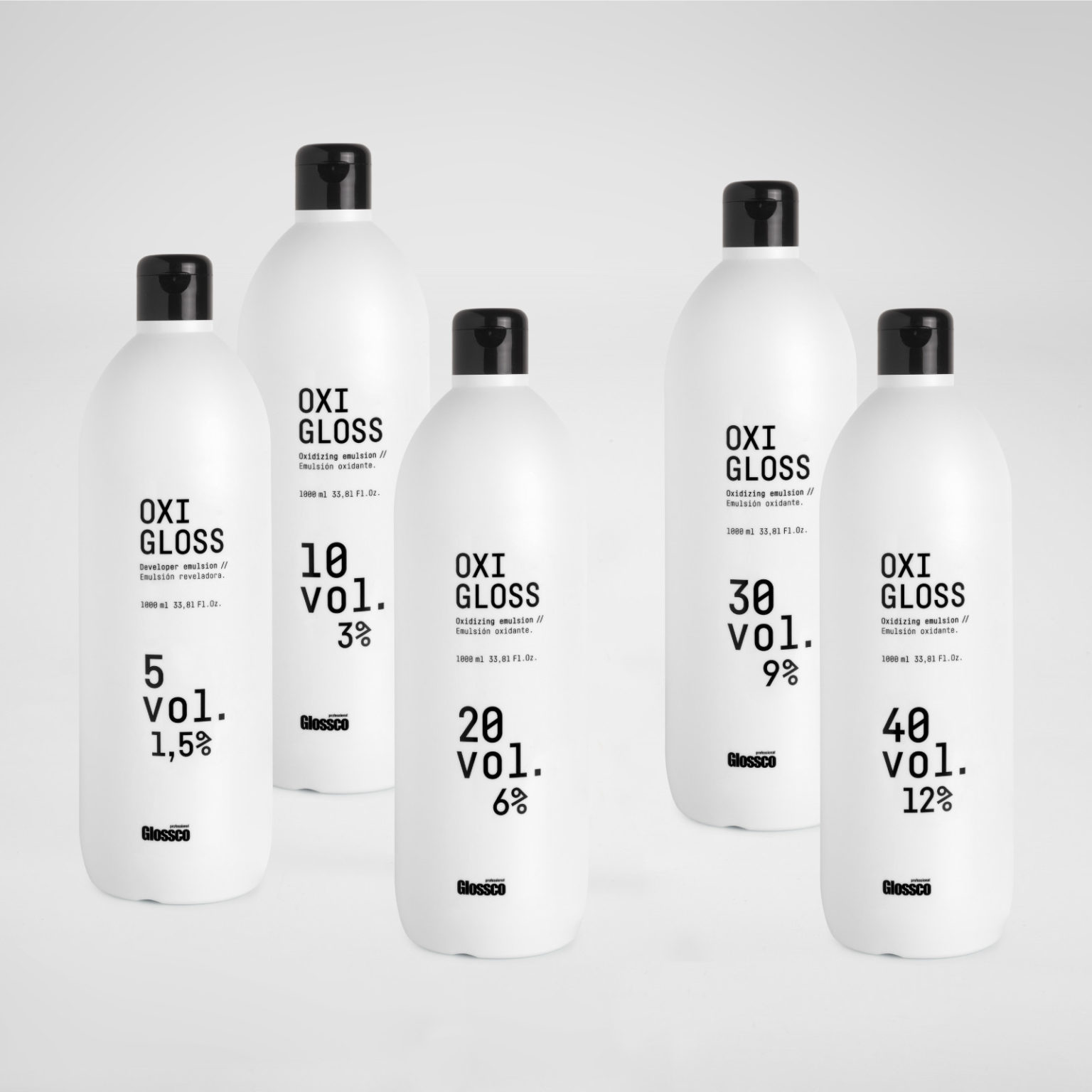 Glossco peroxid Oxi Gloss 3 % - 1000 ml – Obrázok 2