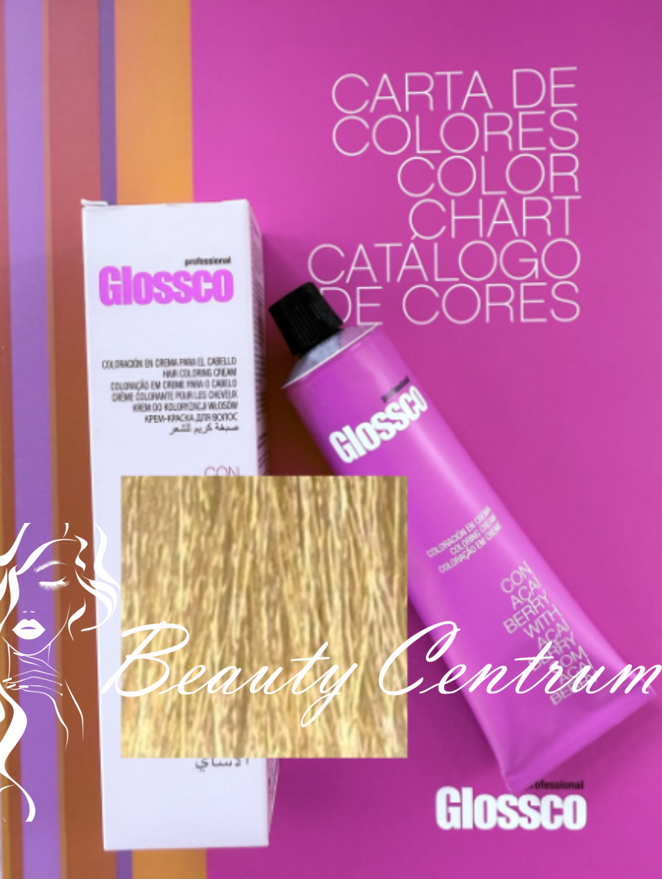 Glossco farba 10.00 Intense Extra-light blond/Intenzívne extra svetlá blond - 100 ml