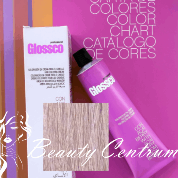 Glossco farba 10.12 Extra Light Ash Iridescent Blond/Extra Svetlá perleťovopopolavá blond - 100 ml