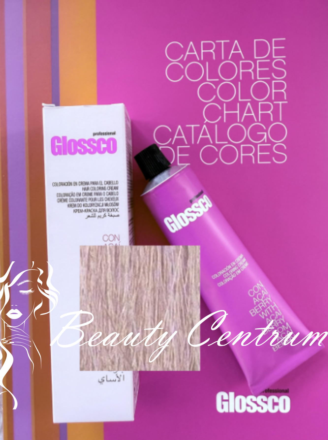 Glossco farba 10.12 Extra Light Ash Iridescent Blond/Extra Svetlá perleťovopopolavá blond - 100 ml
