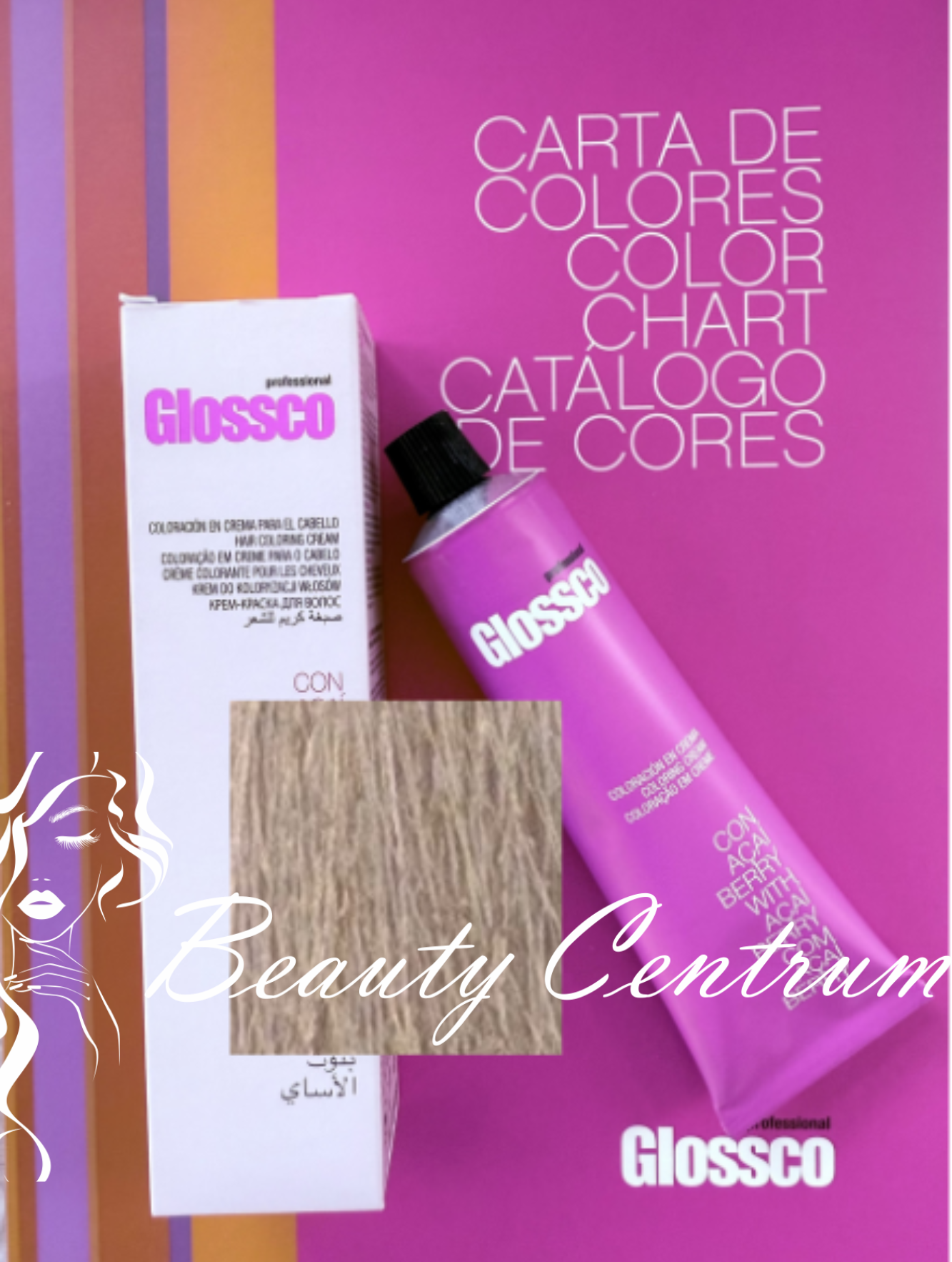 Glossco farba 10.1 Extra Light Ash Blond/Extra svetlá popolavá blond - 100 ml