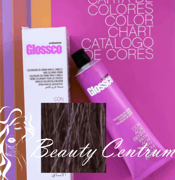 Glossco farba 5.21 Light Iridescent Ash Chestnut/Svetlá perleťovopopolavá gaštanová- 100 ml
