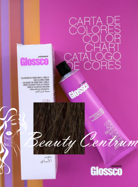 Glossco farba 6.12 Dark Ash Iridescent Blond/Tmavá perleťovopopolavá blond - 100 ml