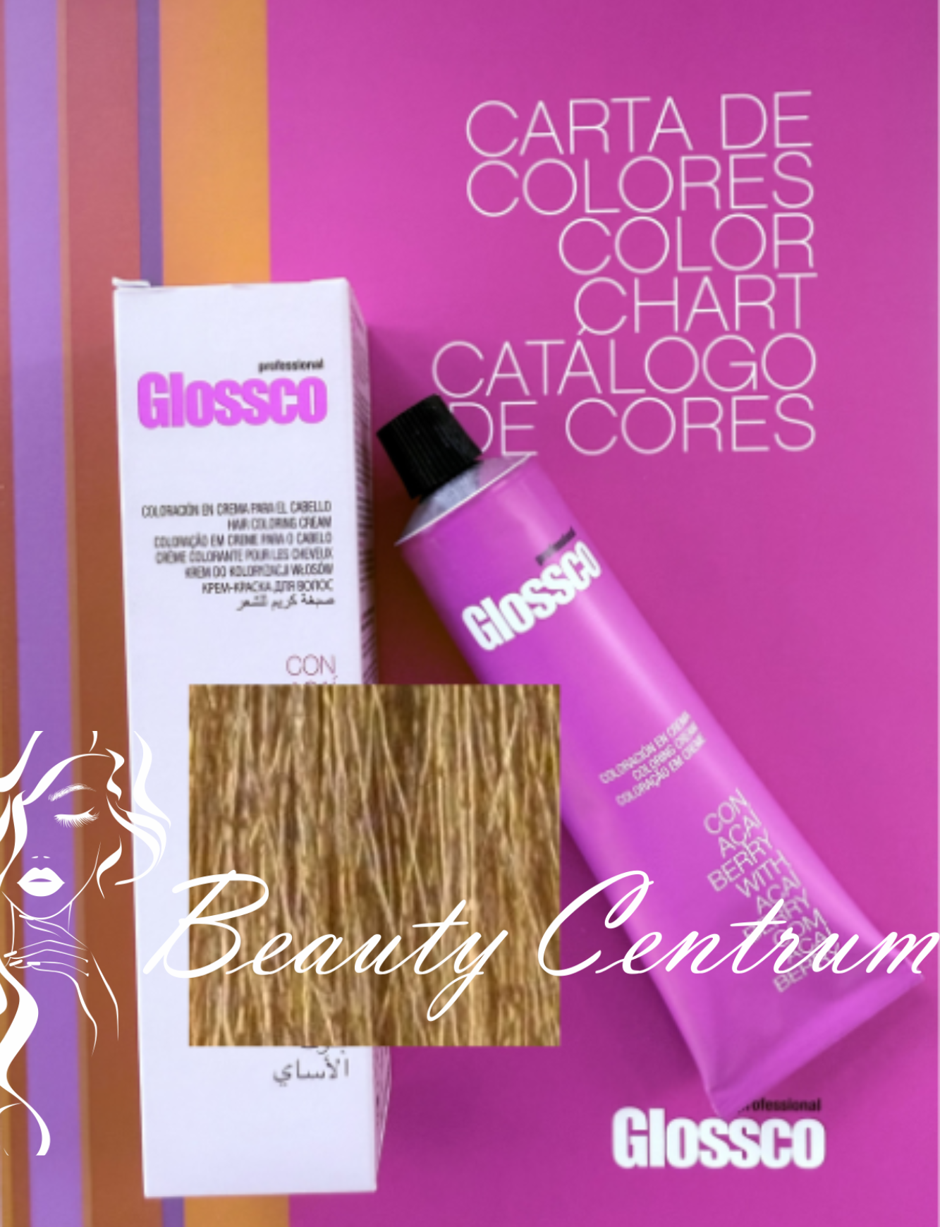 Glossco farba 8.00 Intense Light Blond/Intenzívne svetlá blond- 100 ml