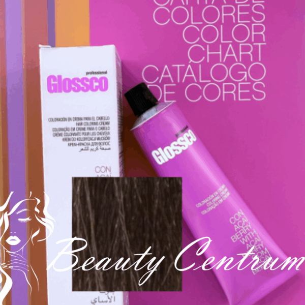Glossco farba 8.12 Light Ash Iridescent Blond/Svetlá perleťovopopolavá blond - 100 ml