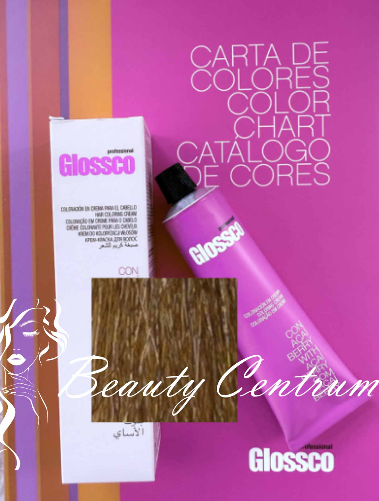 Glossco farba 8.1 Light Ash Blond/Popolavá svetlá blond- 100 ml
