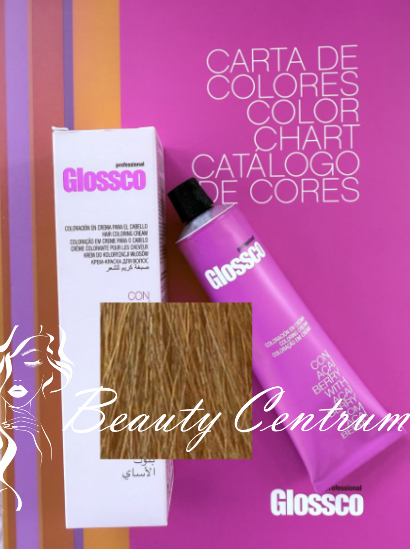 Glossco farba 8.3 Light Golden Blond/Svetlozlatá blond - 100 ml