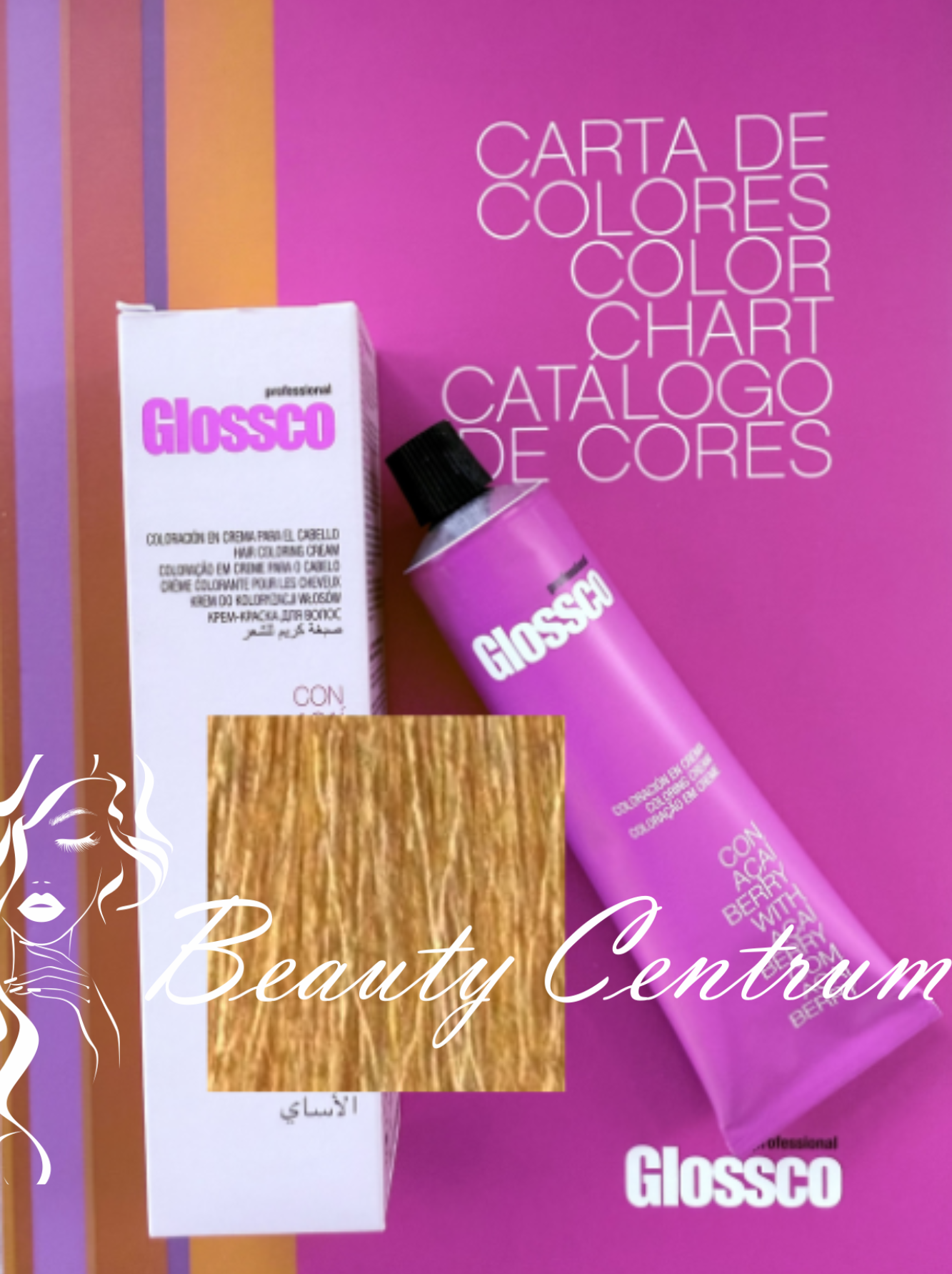 Glossco farba 9.00 Intense Very Light Blond/Intenzívne veľmi svetlá blond- 100 ml
