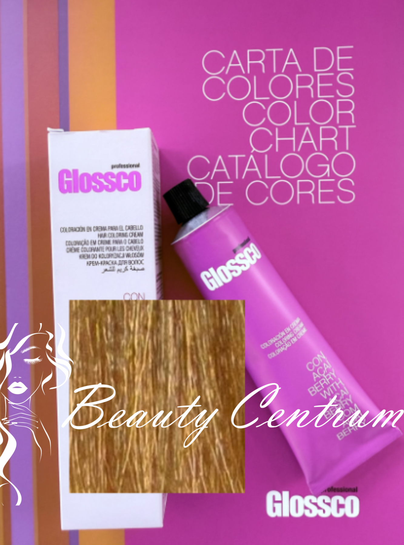 Glossco farba 9 Very Light Blond/Veľmi svetlá blond - 100 ml