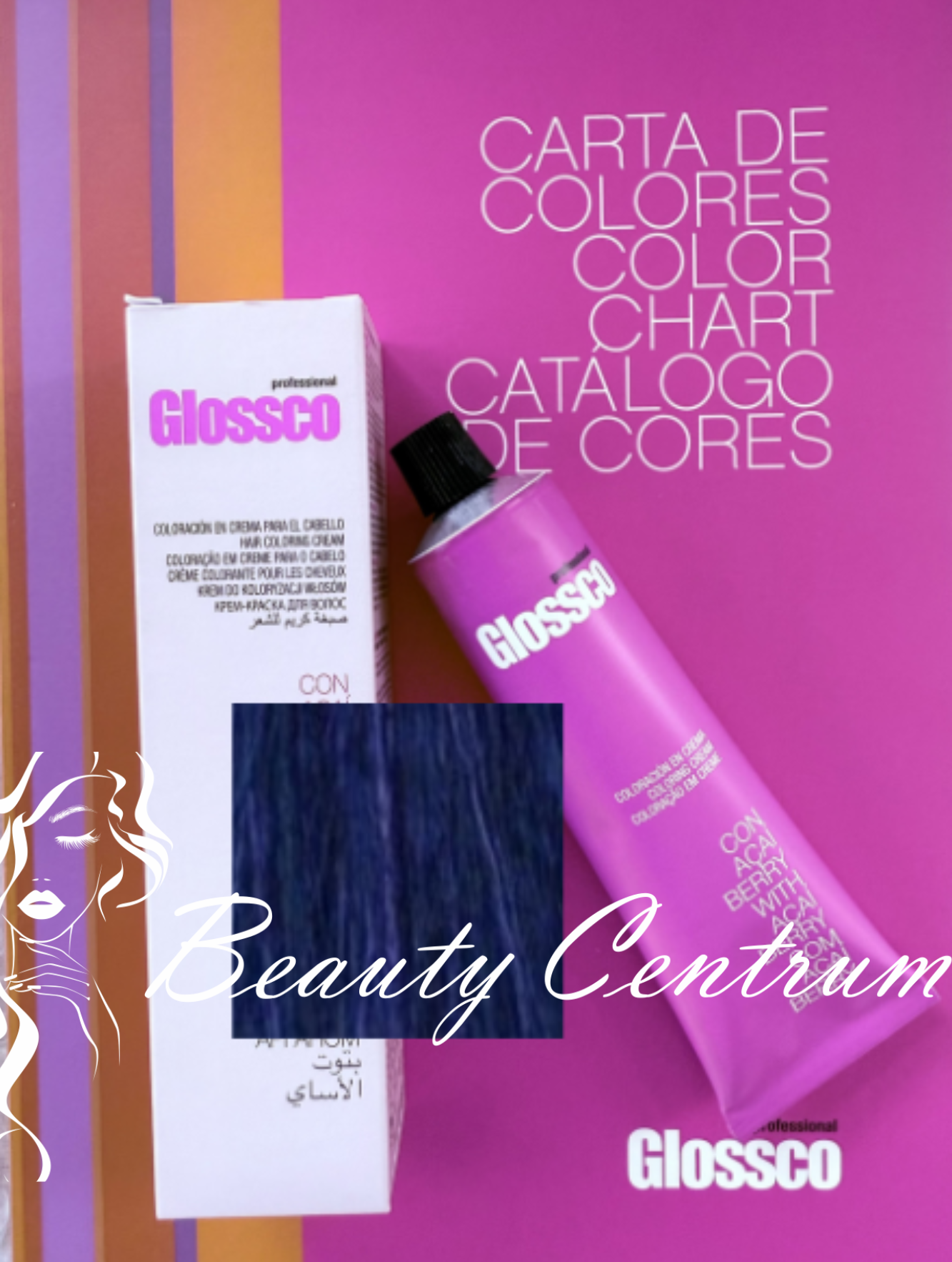 Glossco farba 08 Blue/Modrá - 100 ml
