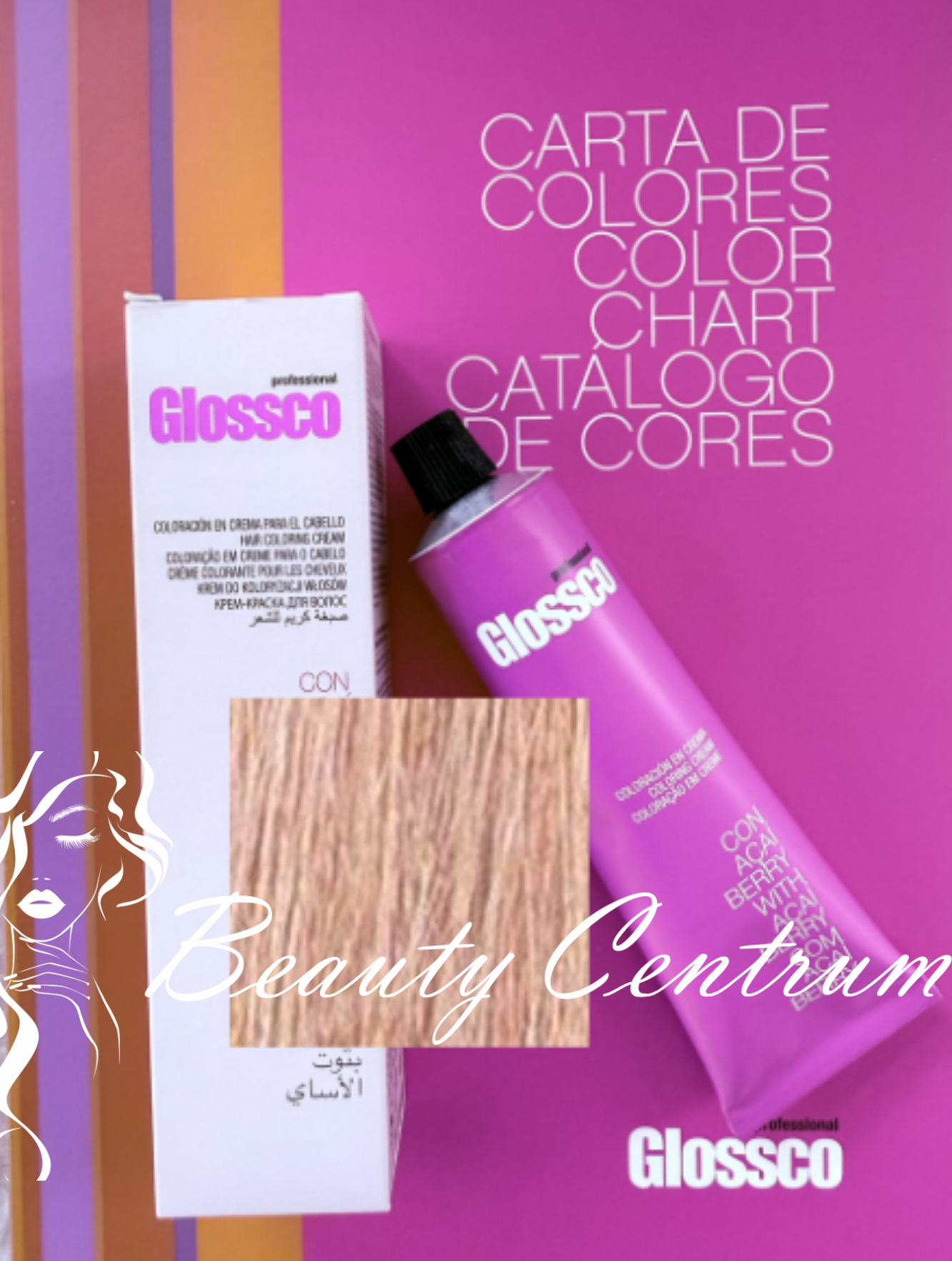 Glossco farba 12.02 Platinum Champagne/Šampanská Platinová blond - 100 ml