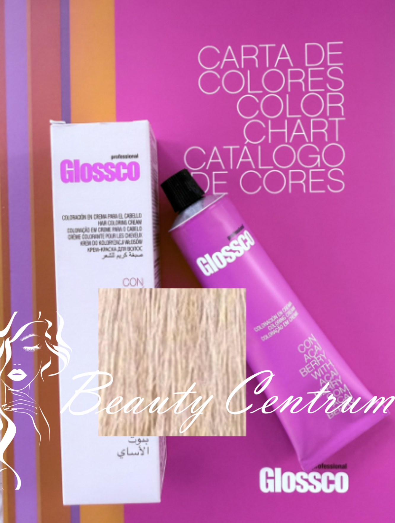Glossco farba 12.1 Platinum Ash/Popolavo Platinová blond - 100 ml
