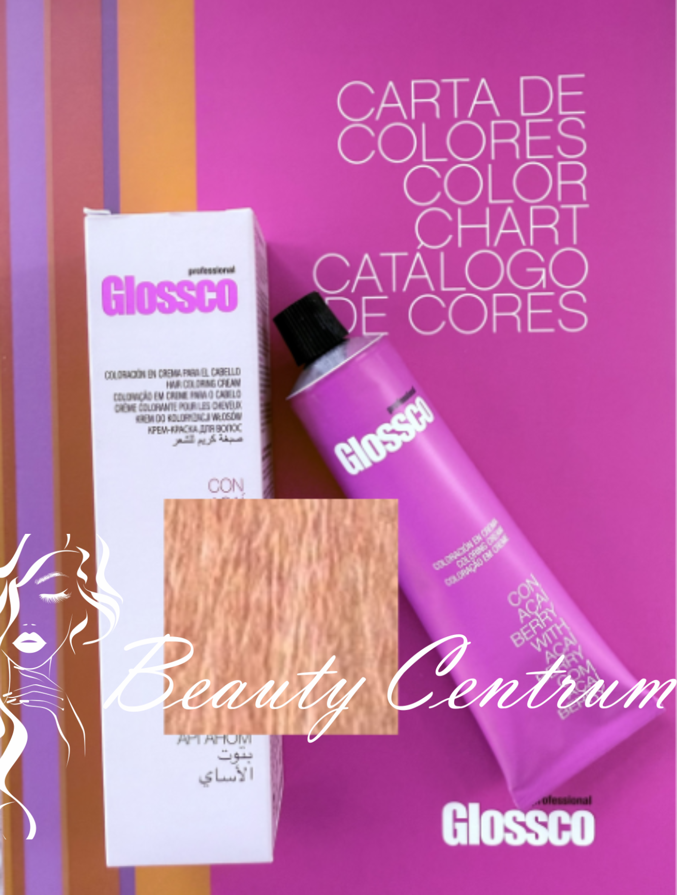 Glossco farba 12.2 Platinum Rosé/Ružová platinová blond - 100 ml