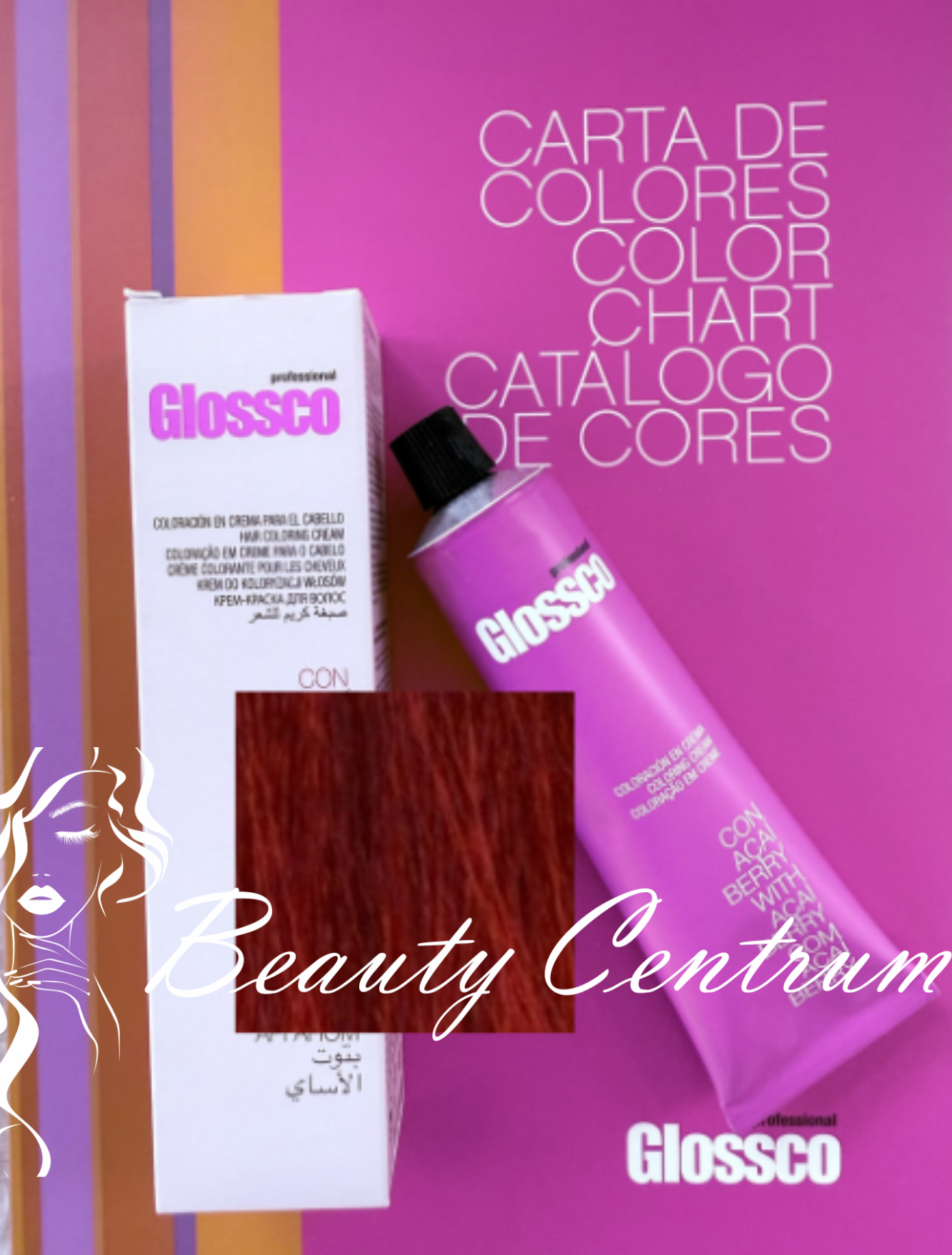 Glossco farba 7.66 Desire Red/Svetlá Intenzívne červená - 100 ml