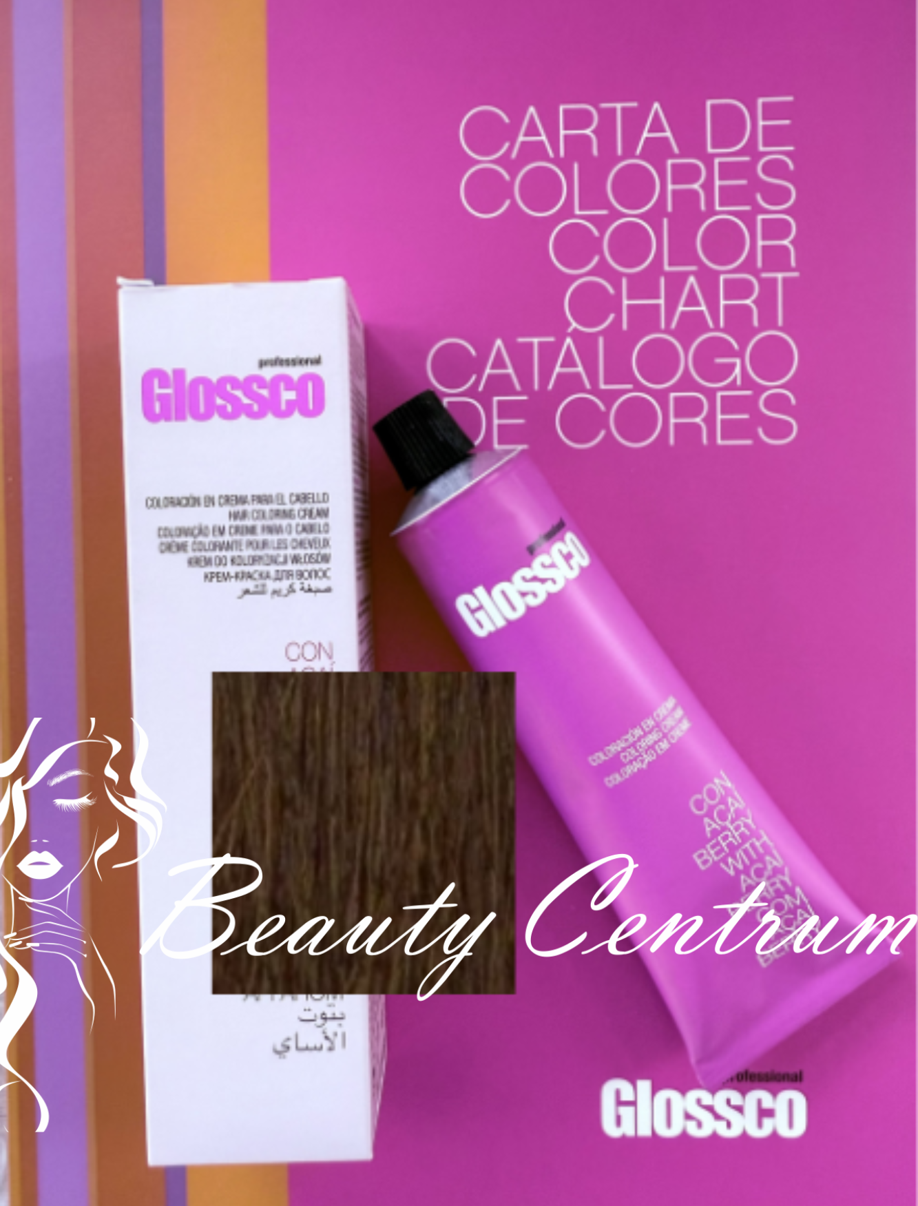 Glossco farba 7.71 Candle Nut/Orieškovo hnedá - 100 ml