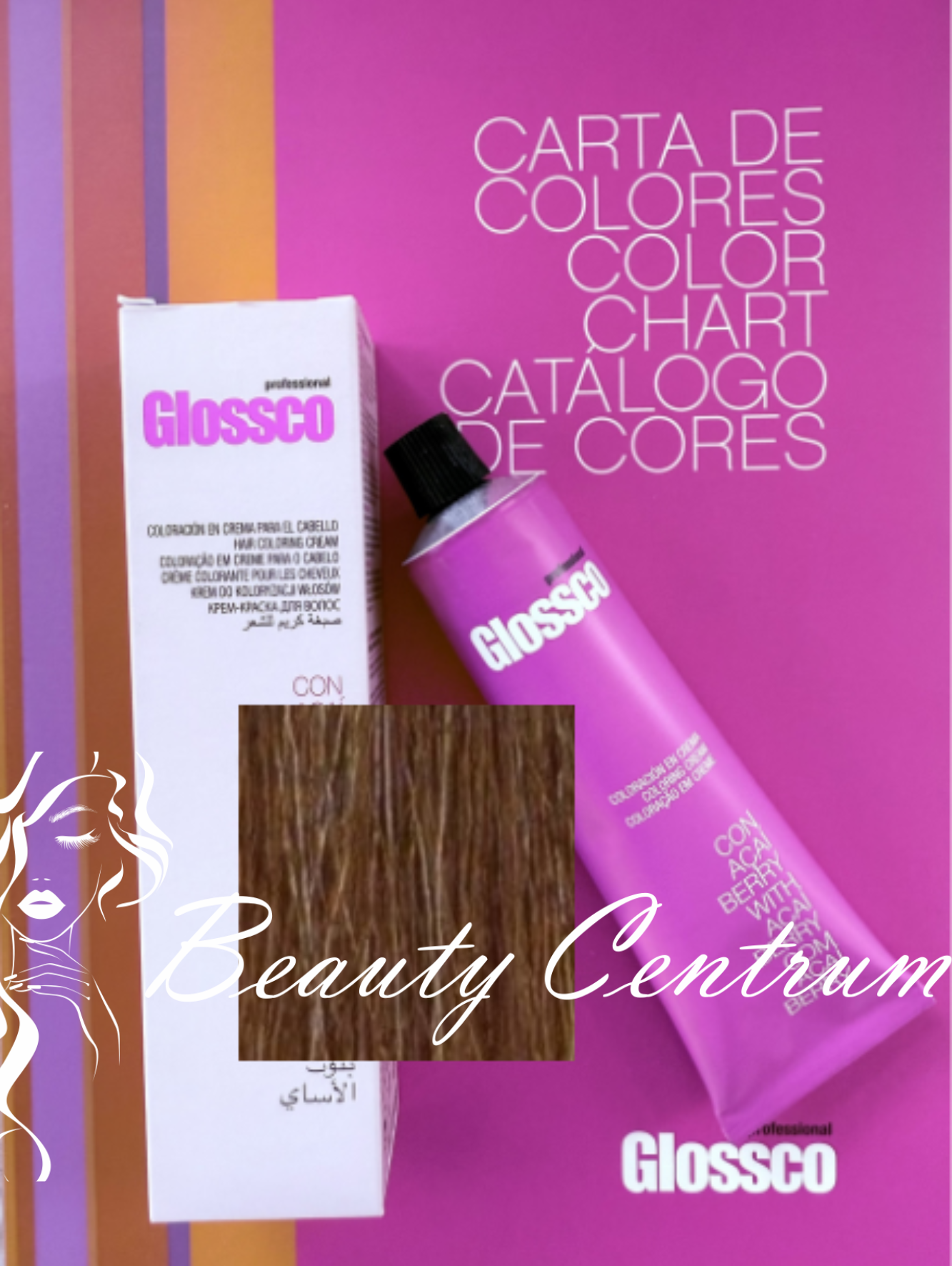 Glossco farba 8.24 Light Macadamia/Svetlá Makadámia- 100 ml