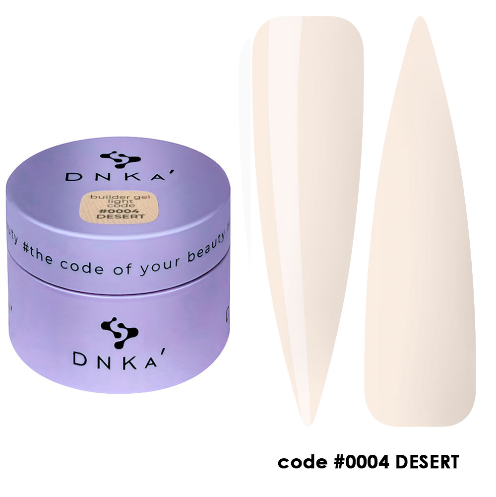DNKa' Builder Gel Light č. 0004 Desert 30ml