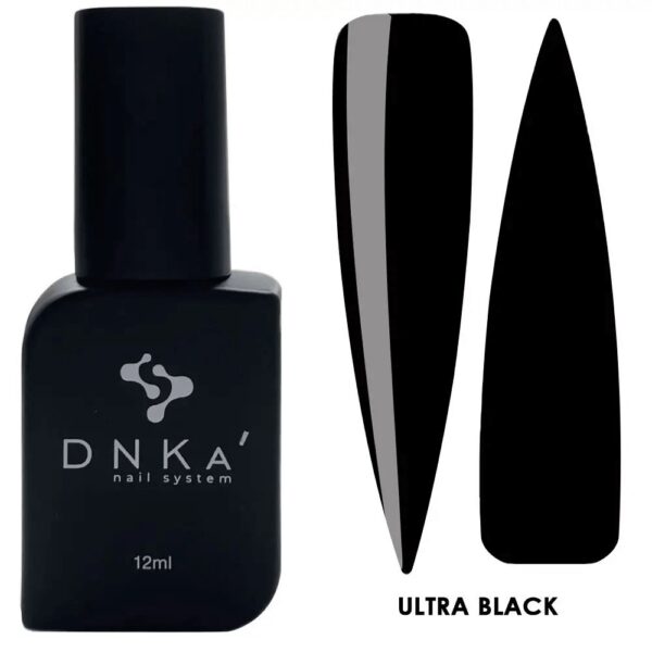 DNKa' Color Gel Polish Ultra Black 12ml